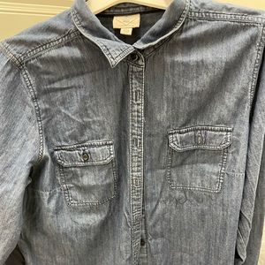 St. John’s Bay jean button down size XL